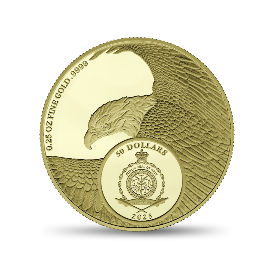 Gold Lady Liberty – Freedom and Strength 1/4 ounce gold bullion coin obverse